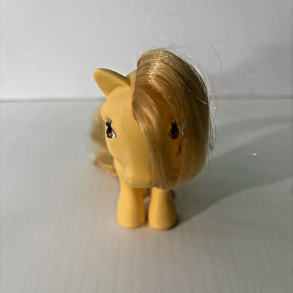My Little Pony MLP G1 Butterscotch 1982 Hasbro Hong Kong Original Bow 80s Horse - Picture 2 of 9